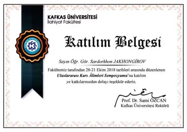 Turkiya Respublikasi Kavkaz Universiteti