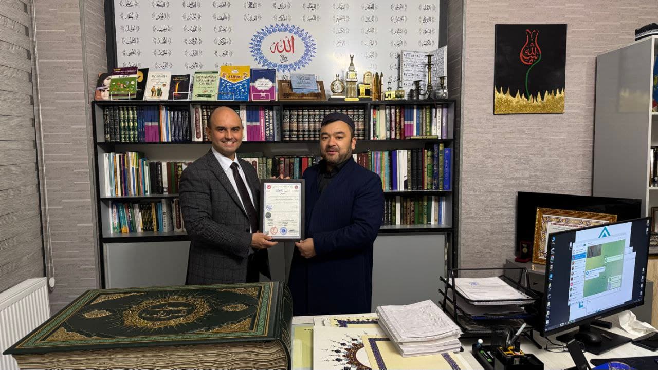 TURKISTON SAYYIDLARI VA ESHONLARI XALQARO TASHKILOTIDAN TAYINLOV